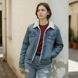LEVI'S Sherpa Lined Trucker Jacket